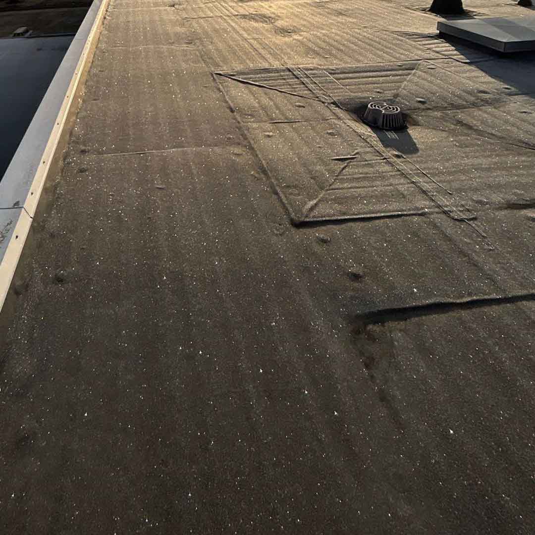 Popeyes flat roof project