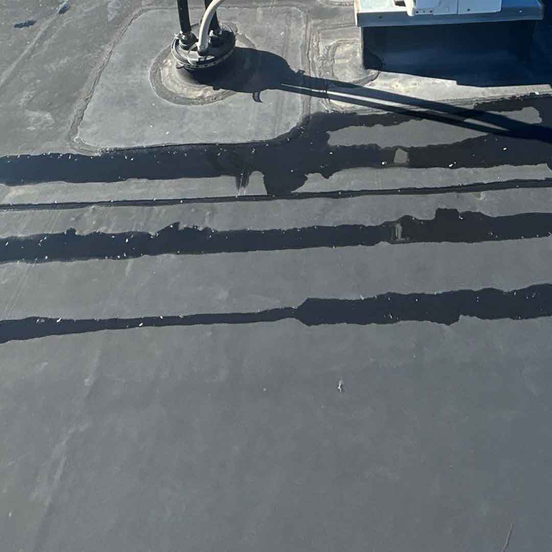 Flat roof project at Wendy's restaurant