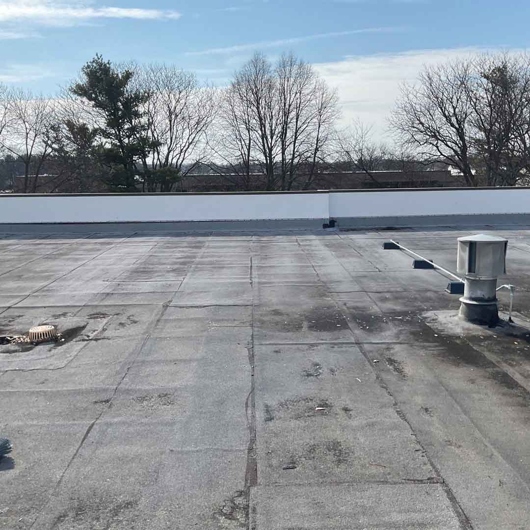 Flat roof project at Wendy's restaurant