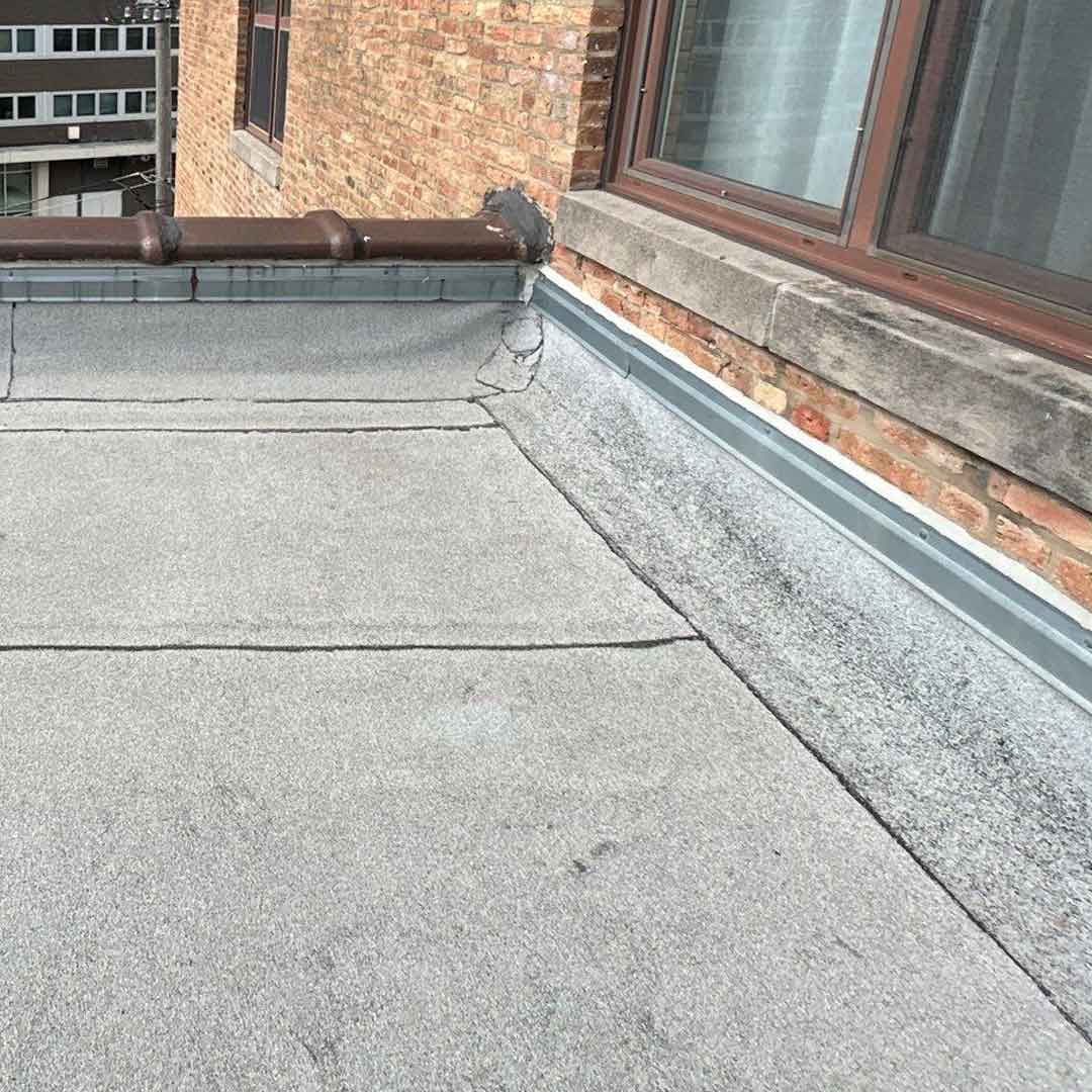 Modified-Bitumen-Roofing-11 Popeyes flat roof project