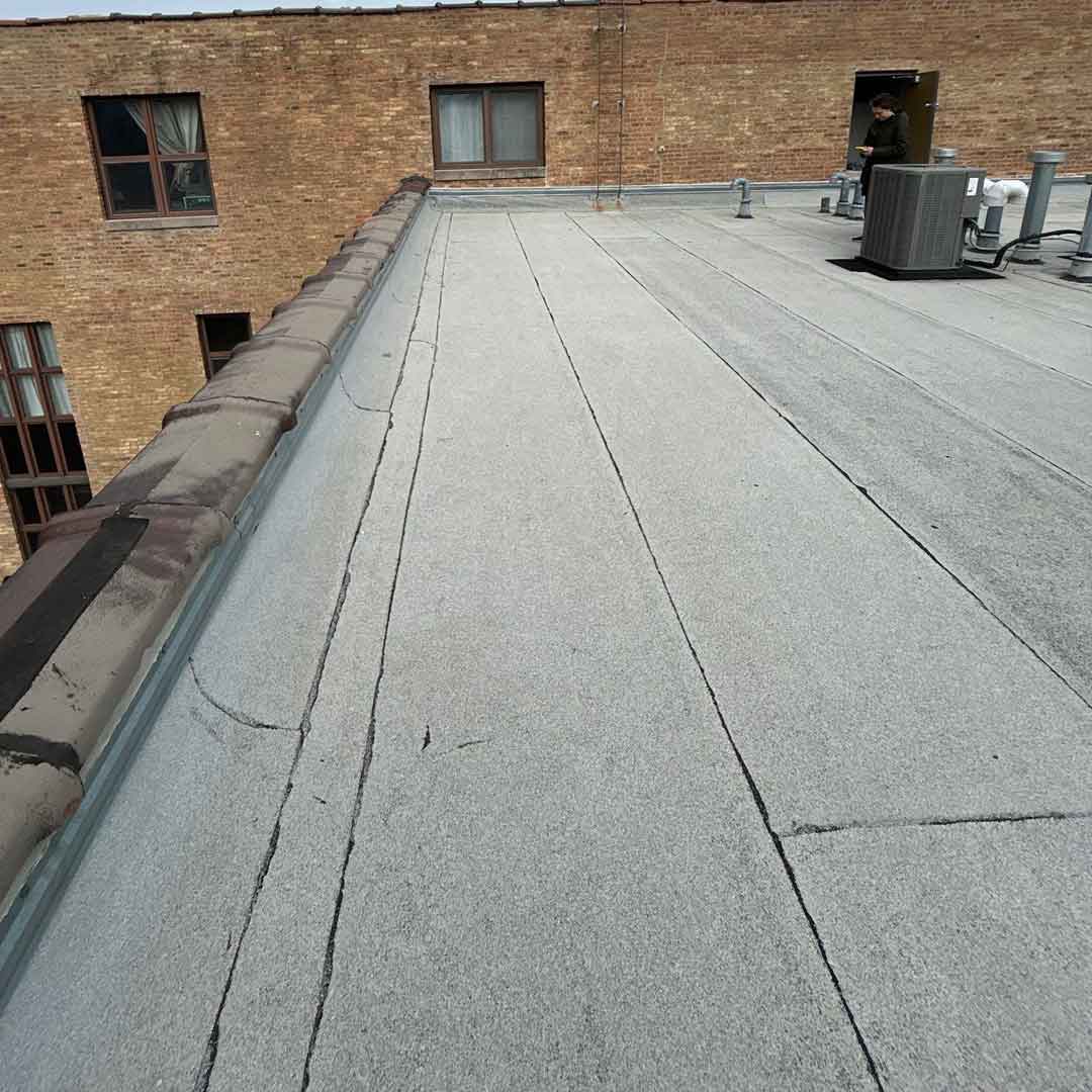 Flat roof project at Wendy's restaurant