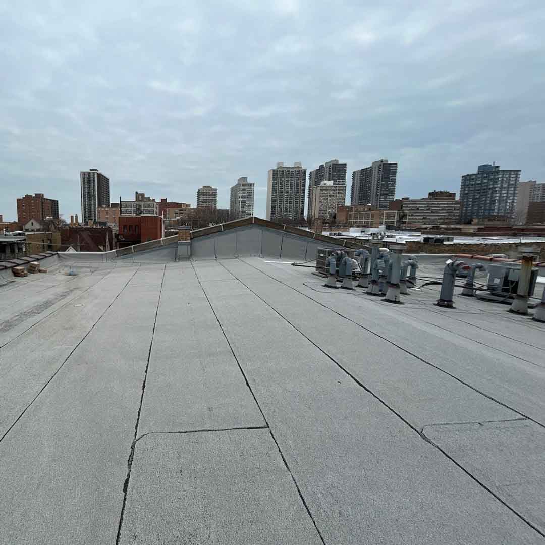 Modified-Bitumen-Roofing-6 Popeyes flat roof project