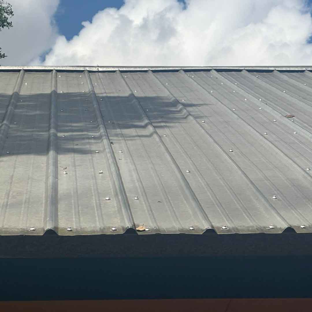 Metal roof
