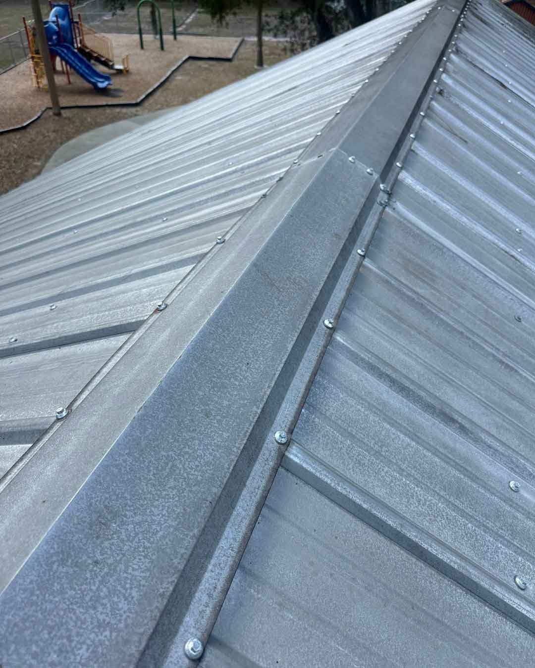Metal roof
