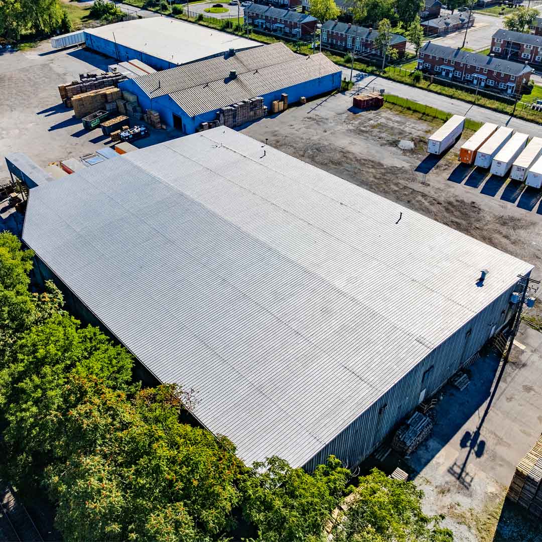 Metal roofing project